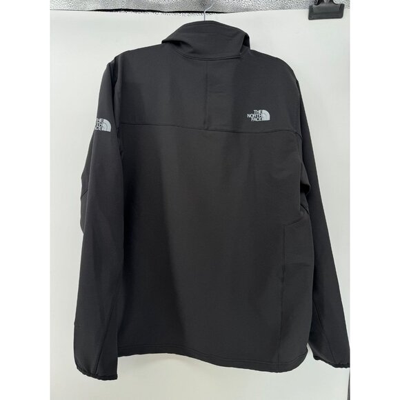 The North Face Windwall Softshell Black Full Zip Jacket Men’s Sz L - Picture 6 of 6